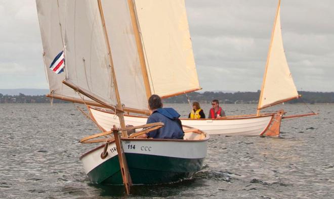Gaff-rigged and traditional boats are found in the Association ©  SW
